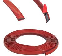RECAMBO Moldura roja versátil, flexible y autoadhesiva, 12 mm x 5 m