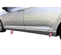 Recambo Molduras de puerta de acero inoxidable cromadas aptas para VW Passat B8, Limo, Variant | a partir de 2014 | Juego de 8 piezas