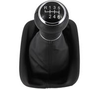 RECAMBO | Pomo + funda para Audi A6 4B C5, 1997 2001 | palanca de cambios de 6 marchas | color negro.