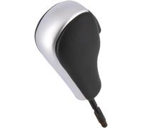 Recambo Pomo para palanca de cambios automático apto para BMW Serie 5, E60 E61, 2003 - 2010, Plug & Play, palanca de cambios automática, color negro - plata