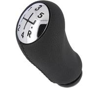 Recambo Pomo para palanca de cambios de 5 marchas, apto para Dacia Sandero I + II, 2008-2020, Plug & Play, palanca de cambios de coche, color negro