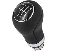 Recambo Pomo para palanca de cambios de 6 marchas, apto para Audi A3, 8L 8P, 1996 - 2013, Plug & Play, palanca de cambios de coche, color negro - cromado