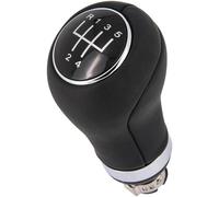 RECAMBO | Pomo para VW Golf V + VI, 2007 2016 | palanca de cambios de 5 marchas | negro cromo.