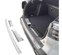RECAMBO Protector de parachoques de acero inoxidable, apto para Suzuki S-Cross, modelos a partir de 2022, juego de 3 piezas en aspecto cepillado para parachoques interior y exterior con superficie