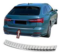 Recambo | Protector de Parachoques Trasero | Compatible con Audi A6 Avant | Tipo C8 | a Partir de 2018 | Acero Inoxidable Cromado | Protección Borde de Carga
