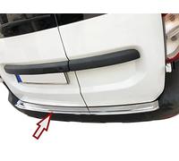 Recambo | Protector de Parachoques trasero | Compatible con Dacia Dokker | a partir de 2012 | Acero Inoxidable Cromado | Protección borde de carga