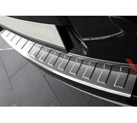 Recambo | Protector de Parachoques Trasero | Compatible con Dacia Duster I 2010 2017 | Acero Inoxidable Mate | Protección Borde de Carga
