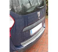 Recambo | Protector de Parachoques trasero | Compatible con Dacia Lodgy | a partir de 2012 | Acero Inoxidable Mate | Protección borde de carga