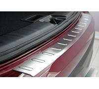 Recambo | Protector de Parachoques Trasero | Compatible con Nissan Qashqai II J11 | 2013-2016 | Acero Inoxidable Mate | Protección Borde de Carga