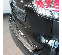 Recambo | Protector de Parachoques trasero | Compatible con Nissan X-Trail T32 | 2017 | Acero Inoxidable Cromado | Protección borde de carga