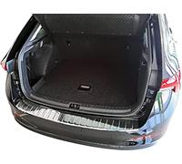 Recambo | Protector de Parachoques trasero | Compatible con Skoda Scala | a partir de 2018 | Acero Inoxidable Cromado | Protección borde de carga