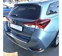 Recambo | Protector de Parachoques trasero | Compatible con Toyota AURIS Touring Sports | Facelift | a partir de 2015 | Acero Inoxidable Cromado | Protección borde de carga
