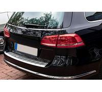 Recambo | Protector de Parachoques trasero | Compatible con VW Passat B7 Combi & Alltrack | 2010-2014 | Acero Inoxidable Mate | Protección borde de carga