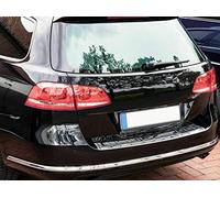 Recambo | Protector de Parachoques trasero | Compatible con VW Passat B7 Variant + ALLTRACK | 2010-2014 | Acero Inoxidable Cromado | Protección borde de carga