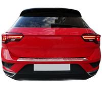Recambo | Protector de Parachoques trasero | Compatible con VW T-ROC (A11) a Partir de 2017 | Acero Inoxidable Cromado | Protección borde de carga