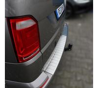 Recambo | Protector de Parachoques Trasero | Compatible con VW T6 | a Partir de 2015 | Acero Inoxidable Mate | Protección Borde de Carga