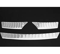 Recambo | Protector de Parachoques Trasero | Compatible con VW Tiguan | 2007-2015 | Acero Inoxidable Cromado | Protección Borde de Carga