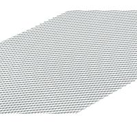 RECAMBO Rejilla de aluminio para tuning, rejilla de aluminio, 33 x 100 cm, color plateado