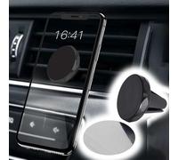 Recambo Soporte magnético para rejilla de ventilación para coche, apto para la mayoría de rejillas de ventilación y smartphones comunes, agarre estable, ajustable 360°, montaje sin herramientas