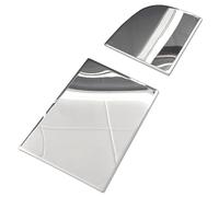 RECAMBO Tapa de depósito de acero inoxidable pulido - robusta cubierta de cromo para un aspecto lateral distintivo y protección - ajuste perfecto - apto para Mercedes Vito Viano W639 2003 - 2014