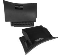 Recambo Tapa de guantera negra apta para BMW 3 E46 1999 - 2007, aspecto original, grabación precisa, montaje fácil, materiales duraderos, reparación interior