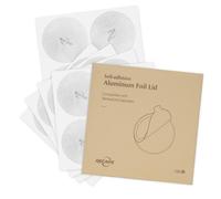 RECAPS Tapas de papel de aluminio para reutilizar c psulas de caf compatibles con Nespresso VertuoLine 200 piezas 62 mm