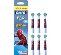 Recarga Cepillo de Dientes ORAL-B Pro Kids 3+ Hombre Araña (6 Unidades)