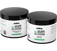 Recarga CO2 Acuario - ARKA mySCAPE-CO2 Refiller 2×400 g - ácido cítrico + bicarbonato sódico - Compatible con Sistemas CO2 caseros - Seguro, dosificación Sencilla, Alto Rendimiento - para aquascaping