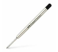 Recarga De Bolígrafo Faber Castell Negra Media X 3 Recargas