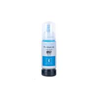 Recarga de Botella a Base de Agua a Granel Compatible DGT Ink 057 T09D1 T09D C13T09D100 para Usar con impresoras como L8050 L18050(1Bottle Cyan)