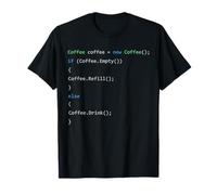Recarga de café | Nerd Funny Coding Programación Hacking Camiseta