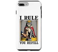 Recarga de repuesto para gatos, gato divertido, amante de los gatos Carcasa para iPhone 7 Plus/8 Plus