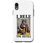 Recarga de repuesto para gatos, gato divertido, amante de los gatos Carcasa para iPhone XR