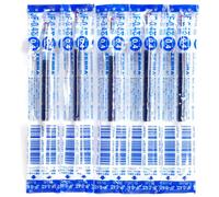 Recarga de tinta azul Zebra de 0,4 mm (JF-0,4) para bol grafo de gel Zebra Sarasa Clip de 0,4 mm (JJS15-BL) - Paquete de 5 (5 unidades en total)