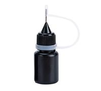 Recarga de tinta de almohadilla de sello - Recarga de sello de tinta de 5 ml | Recarga de tinta negra impermeable para el sello, Accesorios de rodillos de sellos prácticos multifuncionales, suministr