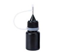 Recarga De Tinta Para Almohadillas De Rodillo - Recarga De Tinta Para Tampón De Tinta De 5 Ml, Recarga De Aceite De Tinta Negra Para Tampones, Accesorios Prácticos Para Rodillo De Tampón, Tinta De