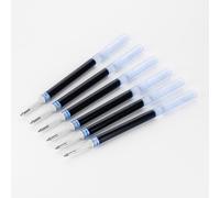 Recarga de tinta Pentel para bol grafo EnerGel de gel, punta met lica de 0,7 mm, tinta azul media, paquete de 6 recargas (LR7-6C)