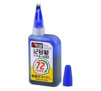 Recarga de tinta permanente - Marcador líquido de alta densidad 72H, fórmula colorida de absorción rápida | Solución duradera de secado rápido para pizarra, cartel, tela, etiquetado, dibujo u otro