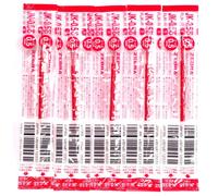 Recarga de tinta roja Zebra JK-0.5 (RJK-R) de 0,5 mm para bol grafo de gel Sarasa Multicolor. Paquete de 5 unidades (importado de Jap n). [Paquet