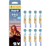 Recarga Escova de Dentes ORAL-B Pro Kids Rey León (8 Unidades)