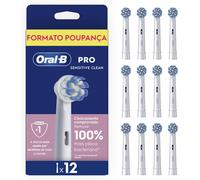 Recarga Escova de Dientes ORAL-B Pro Sensitive Clean (12 Unidades)