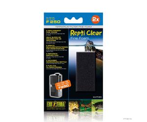 Recarga foamex fino para filtro interno para terrarios acuáticas Exo Terra Repti Clear F250