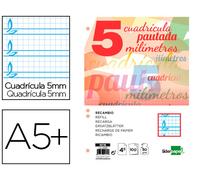 Recarga Habitacion 100 H Cuadros Rayado 5 mm 6 Taladros Universal 60 Gr