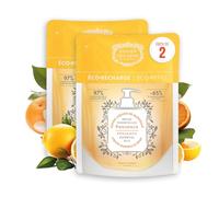 Recarga Jabón Líquido de Marsella Provenza 2x500ml - Panier des Sens | Eco-relleno 97% natural con aceite de coco, limpia suavemente y deja un aroma cítrico fresco de Provenza.
