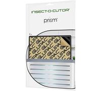 Recarga para matamoscas Insect-O-Cutor Prism - Lucha contra los mosquitos - Limpieza fácil - Pequeños escritorios, cafés - Portátil - Placa de glu - Eficaz ~ 4 - 5 semanas - Negro - Pack de 6