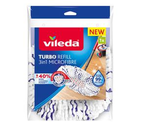 Recarga para mopa de microfibras Turbo 3 en 1 - Vileda