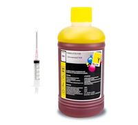 Recarga Universal de Tinta de 250 ml con Kit de inyector Compatible con Cartuchos C, no B y Otros T-nk Ci-S for impresoras D-skjet.(Y 1PC)