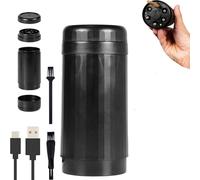 Recargable 2 en 1 amoladora de rodillos, amoladora eléctrica y llenadora de cono, máquina de llenado eléctrica automática portátil, fácil de limpiar y usar