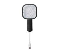 Recargable anti raquetas - Lámpara LED de insectos de 120 g | Rejilla de seguridad de 5 capas | Dispositivo USB para casa jardín camping | 17 x 9,7 x 5 cm Anti-bate para protección interior y exterior