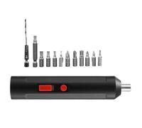 Recargable Cable eléctrico Screwdriver, USB Tool with Driver Bits, ideal para muebles, Electronics, reparación de coches, Crafting, Model Building, DIY Projects, Handymen 6,1 pulgadas